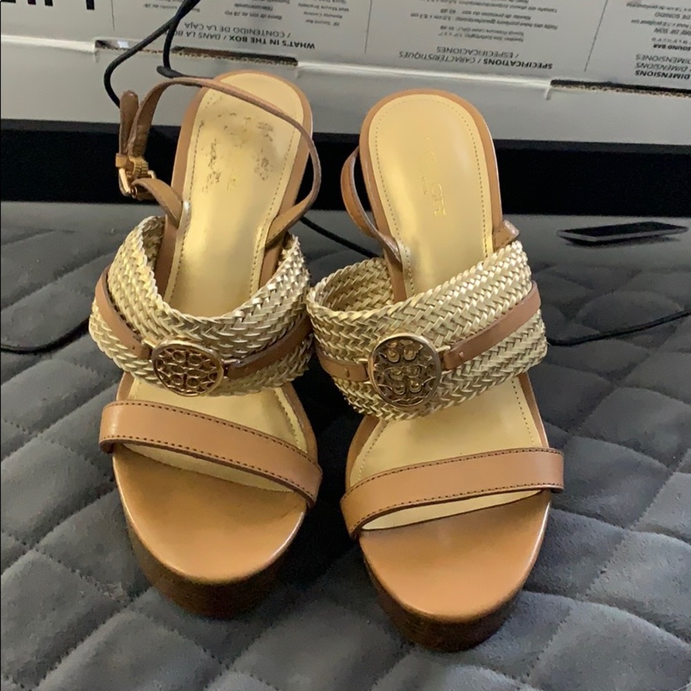 Coach wedges
